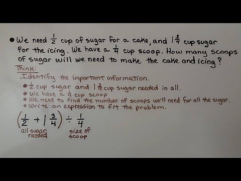 6th Grade Math 4.4, Solving Multi-Step Problems With Fractions and Mixed Numbers