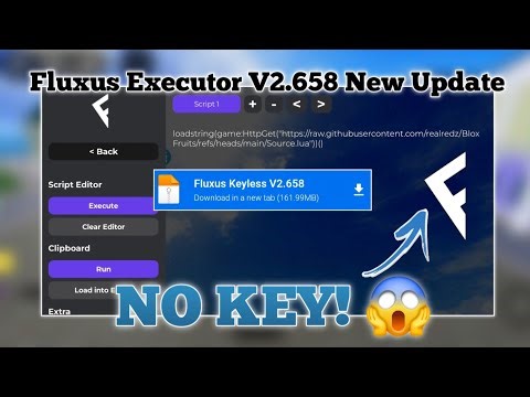 ROBLOX 2025 Best Mobile Executor | Fluxus Executor V2.658 No Key | No Lag WORKING + Tutorial (FREE)