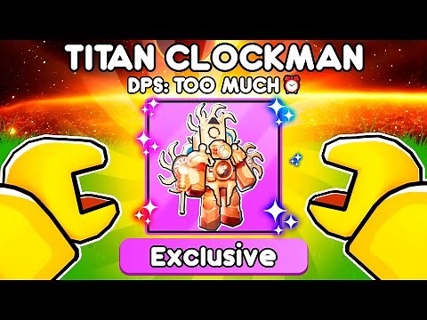 How To UNLOCK TITAN CLOCKMAN