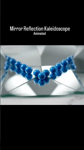 DIY Kaleidoscope Mirror Trick ✨ | Infinite Reflections Experiment