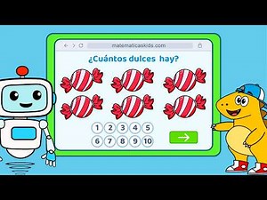 Number 6 for children - Learning to count