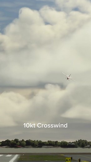 Cessna 150 Crosswind Landing Experience