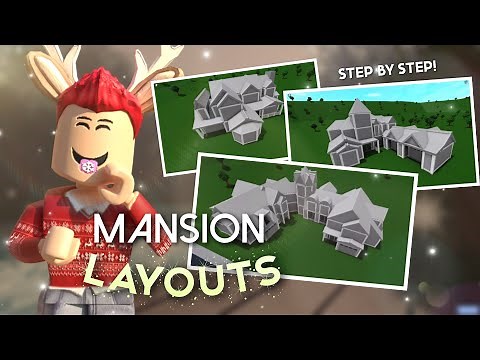 3 FREE Bloxburg MANSION Layouts | Step by Step Tutorials | Free to Use