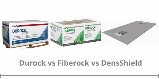 Comparison of Durock vs Fiberock vs Densshield for Tile Projects - Epic Home Ideas