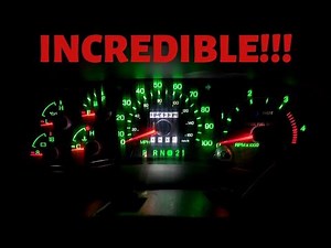Ford Superduty Dash Light Replacement: LED Swap