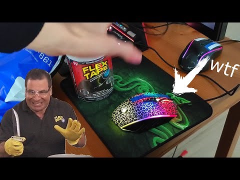 Drag clicking with Flex Tape