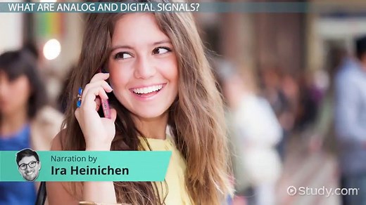 Analog vs Digital Signal | Definition, Types & Examples