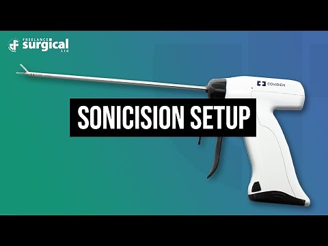Sonicision Cordless Ultrasonic Dissection System Setup