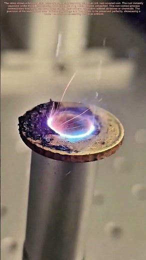 Coin Revival: Laser Precision Erases Centuries of Rust