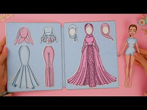 DIY How to make Paper Doll & Clothes | Easy Crafts