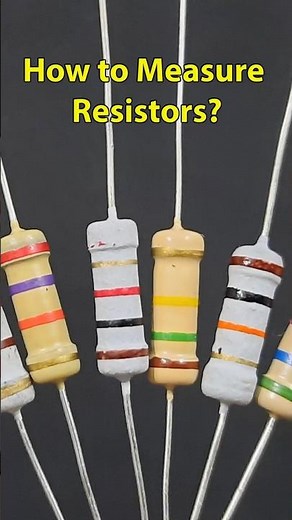 How to Measure Resistors using Digital Multimeter