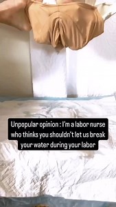 64K views · 2.3K reactions | Breaking Your Water Isn’t a Quick Fix...