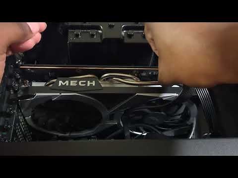 How to connect PCIE power cables to Graphics card