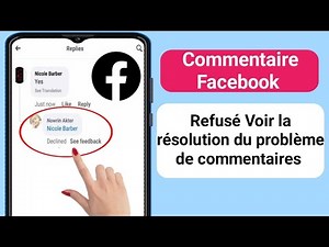 Comment réparer le commentaire Facebook refusé Voir le problème de commentaires (mise à jour 2024) |