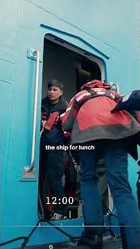 A Day in the Life on an Antarctic Expedition ❄️🐧 #shorts