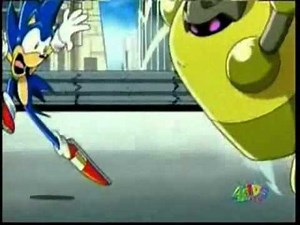 Sonic x intro- Gotta go fast