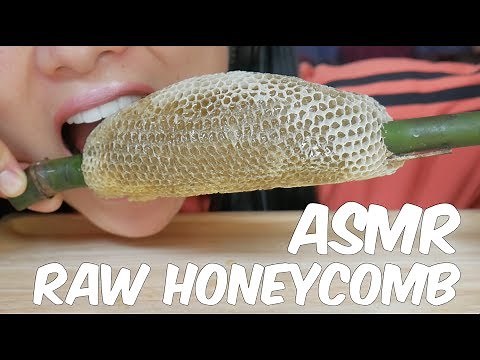 ASMR RAW HONEYCOMB (EATING SOUNDS) | SAS-ASMR Part 4
