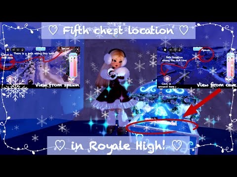 ❄︎Fifth chest location for the Royale High ‘Scavenger hunt’❄︎