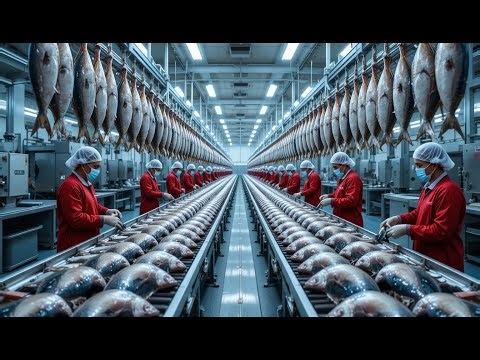 Fish Farm to Table: Full Fish Processing Journey Explained | Educational Seafood Production