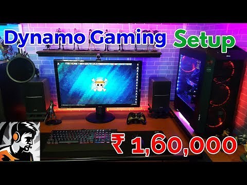 Dynamo Gaming PC Setup - Mouse, Keyboard, Monitor, Processor, Internet Speed 😳 ₹1,60,000 😳