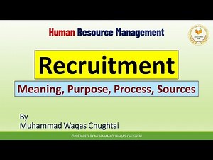 What is Recruitment | Objectives & Importance | Process | Sources