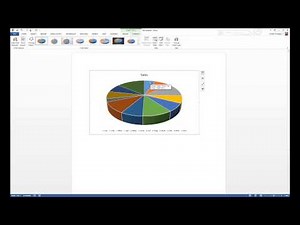 How to Add Charts in Microsoft Word