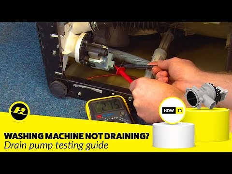How to Use a Multimeter to Test the Drain Pump on Your Washing Machine