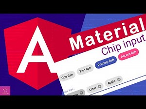 Angular Material Chips to be displayed under the input box ⚫ How to create tag Chips using angular