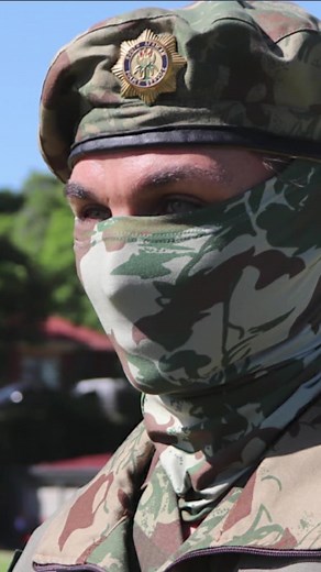 Meet the first woman to join the SAPS Special Task Force without any amendments to the training program to suit females. #SAMA28 #fyp #saps #womanempowerment