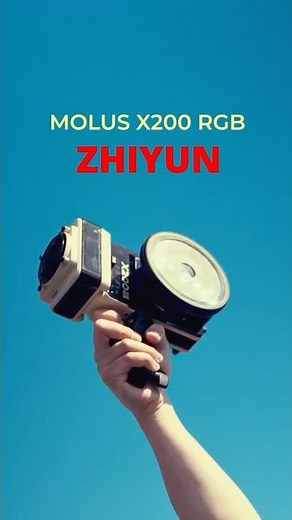 ✨Introducing the ZHIYUN Molus X200RGB💡