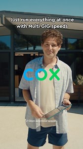 64K views · 5 comments | Put all your devices to work at once with ultra-fast Multi GIG speeds. | Cox | Facebook