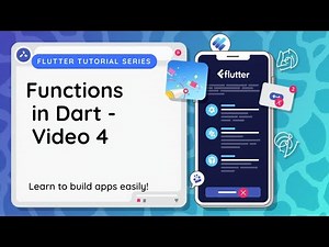 Functions in Dart | Flutter Tutorial for Beginners #4