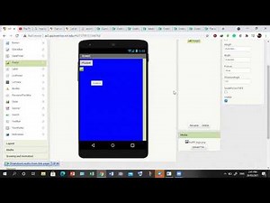 MIT APP Inventor (Add screen, images and Video)