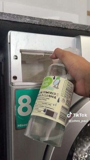 Deep Cleaning My Washing Machine with Vinegar and Household Cleaner