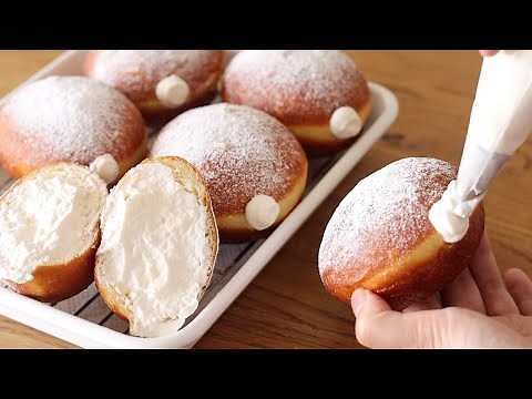Soft Cream Donuts