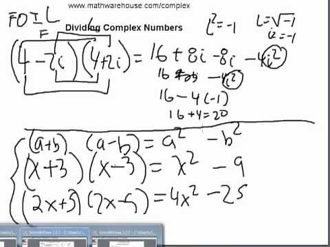 How To Divide Complex Numbers