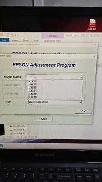 How to Download and Reset Software Epson L3210, L3251, L3150, L3260, L5290 🎉 #machine #printer