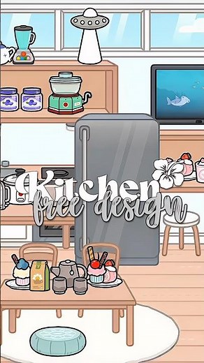 Toca Boca Free kitchen design idea