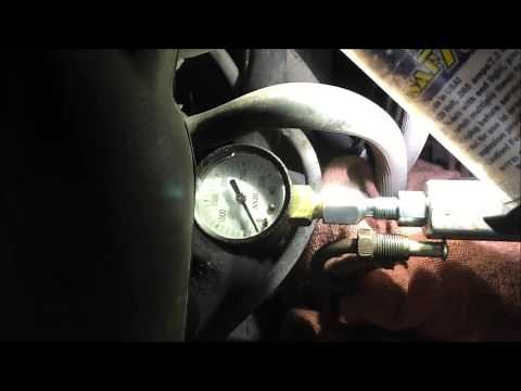 Proportioning valve testing