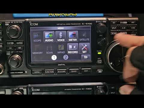 ICOM IC-9700 Back Up to SD Card