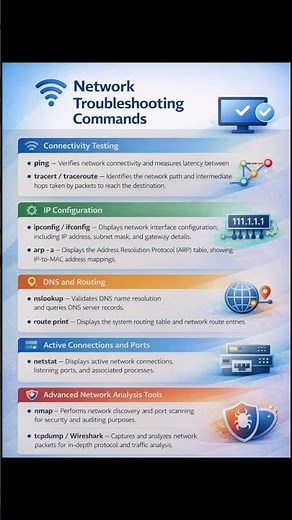 Network Troubleshooting Commands