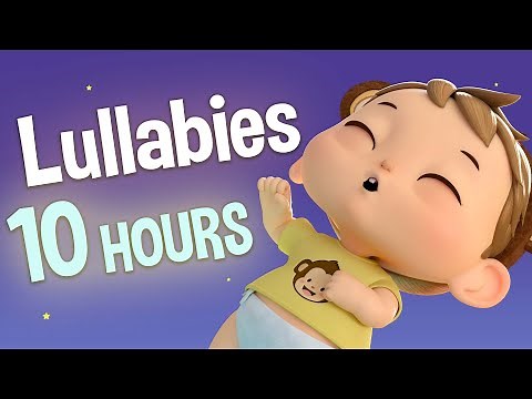 Bedtime Music for Kids | 10 Hour Lullaby | Calming Night Songs