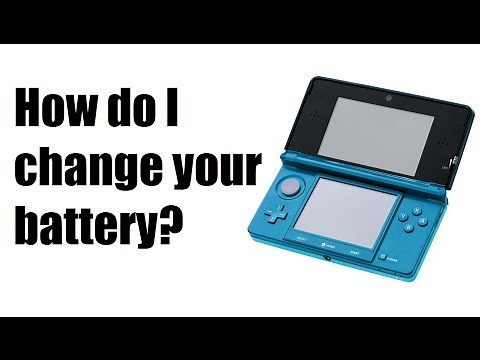 How do I change the battery on the Nintendo 3DS?