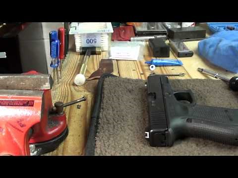 GLOCK SIGHT INSTALLATION (CLOSE UP)