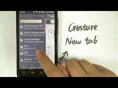 Dolphin Browser HD V2 - Faster and Packed with Features
