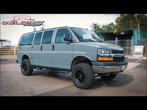 Chevy Express Van Tour | Passenger van conversion 4x4