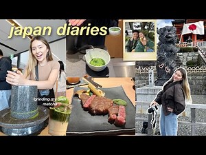 Japan Vlog 🍵 traveling Tokyo & Kyoto, temples/tea houses, ramen tasting 🍜 , 5 day itinerary