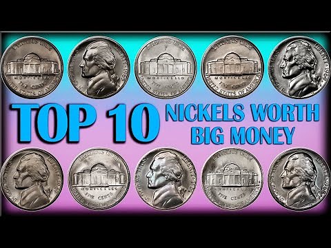 10 Most Valuable Jefferson Nickels Worth Big Money!!