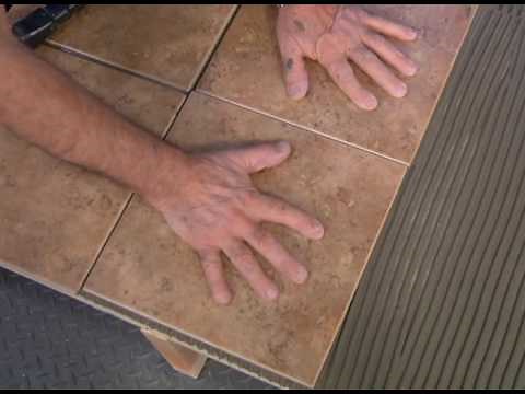 How to Lay Tile Over Plywood