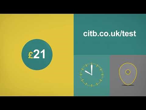 Health, safety & environment test requirements for a CSCS card